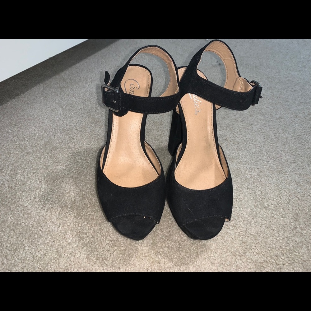Black heels